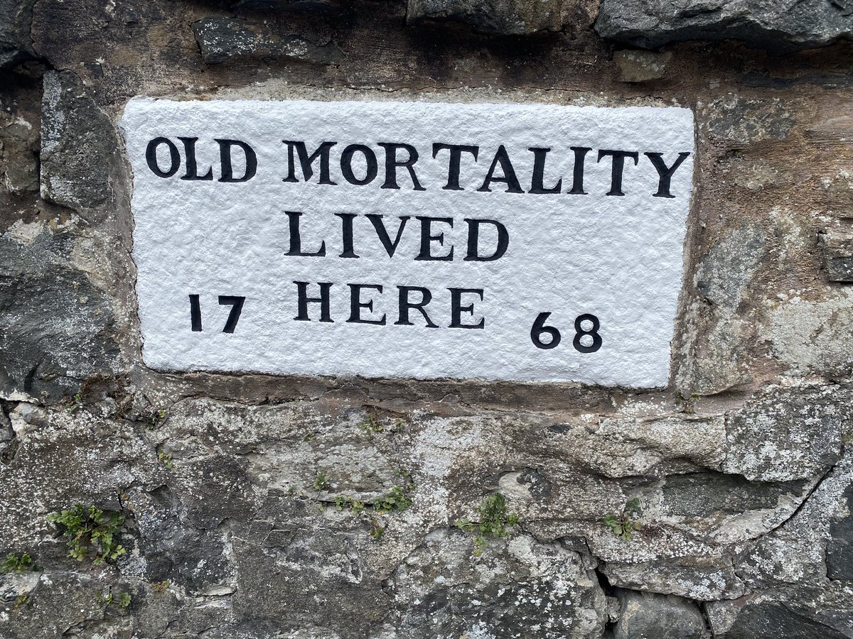Thank you to everyone who stopped by at the Old Mortality Sculpture this afternoon to hear from the experts at <a href="/gracielaains/">graciela ainsworth</a> on stone carving and working with sandstone. A mixture of science and art, with stone referred to as being ‘alive’!