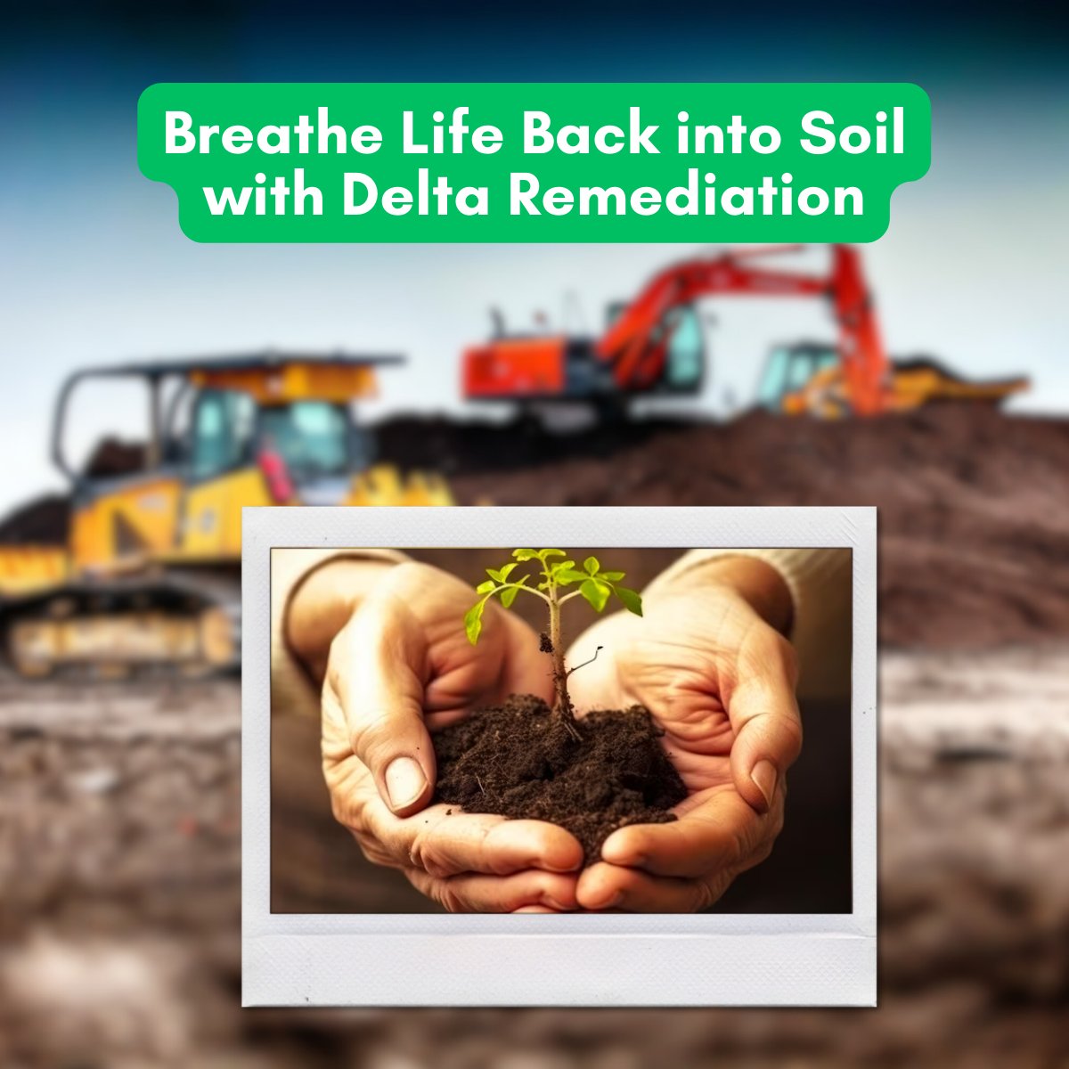 Discover Delta's unique #Bioremediation:
1️⃣ Hydrocarbon-eliminating microbes #Bioaugmentation
2️⃣ Eco-friendly surfactants #Biostimulation
3️⃣ Advanced tech for consistency #ExSitu #InSitu

Join our #SoilRemediation &amp; #GroundwaterRemediation revolution. #DeltaRemediation