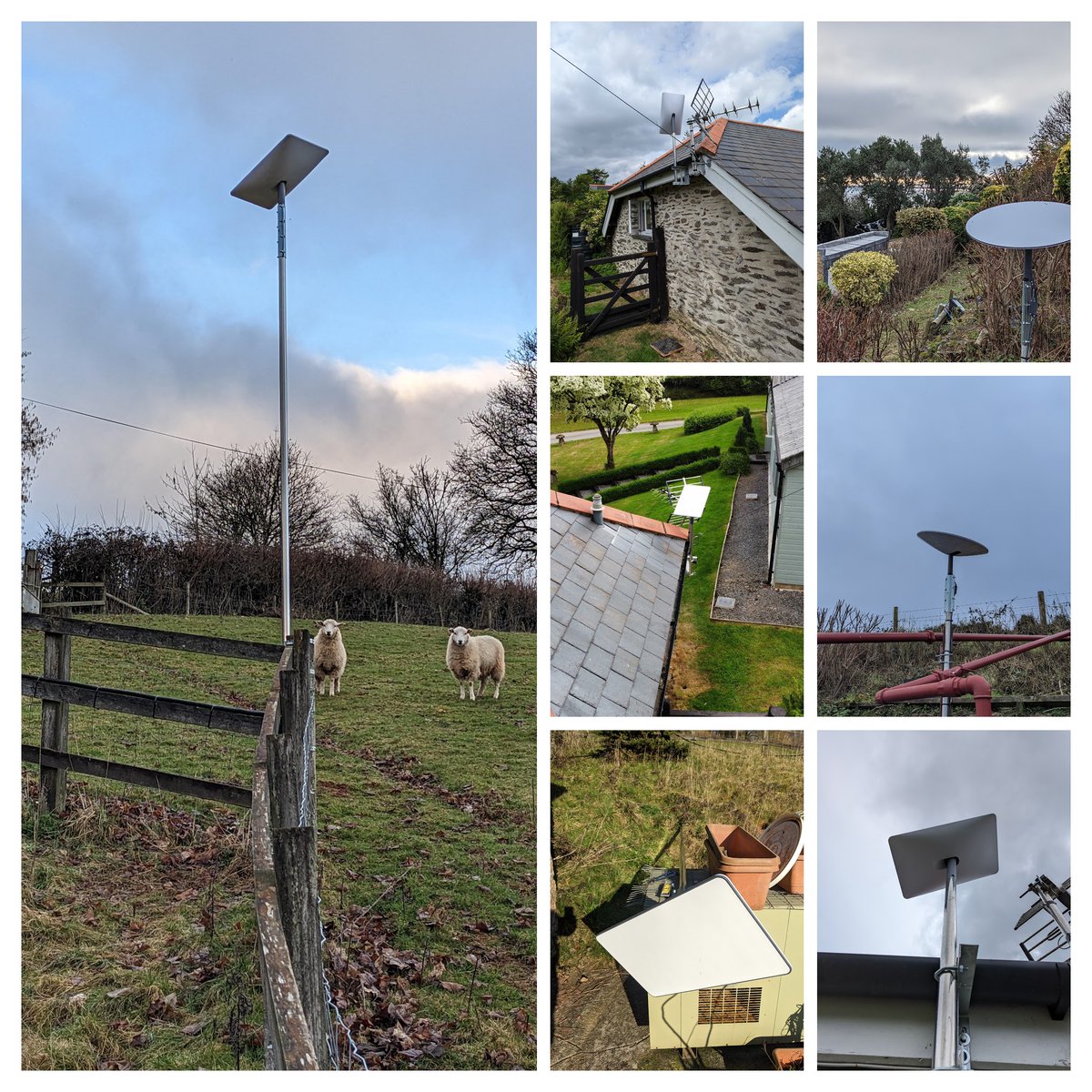 TheStereoGuy's tweet photo. #Starlink installation for home and business all over the south west. House-wide #WiFi and networking all taken care of with remote monitoring too. Call now 07968 105807 https://t.co/kaJjQa21xH
