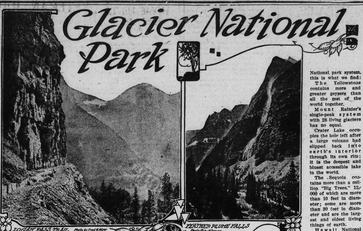 #DYK that July is National Parks Month? This summer season is an excellent time to explore a National Park or two! 

#ChroniclingAmerica #ChronAm #HistoricMDNews

buff.ly/439s2g2