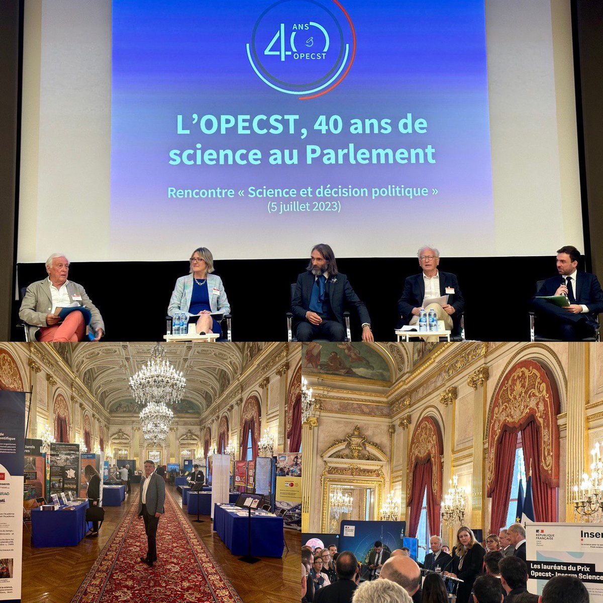 🎉Anniversaire de l’<a href="/OPECST_/">OPECST</a>
🔬40 ans de science au Parlement [<a href="/Senat/">Sénat</a> &amp; l'<a href="/AssembleeNat/">Assemblée nationale</a>]

Jumelage avec l'<a href="/AcadSciences/">Académie des sciences</a> &amp; l'<a href="/acadmed/">Académie de médecine de France</a> : mieux éclairer la décision politique, la culture scientifique pour tous ! cc <a href="/sretailleau/">Sylvie Retailleau</a> <a href="/HenrietPierre/">Pierre Henriet</a> <a href="/gerardlonguet55/">Gérard Longuet</a> <a href="/phbolo/">Philippe Bolo</a> <a href="/VillaniCedric/">Cédric Villani</a>