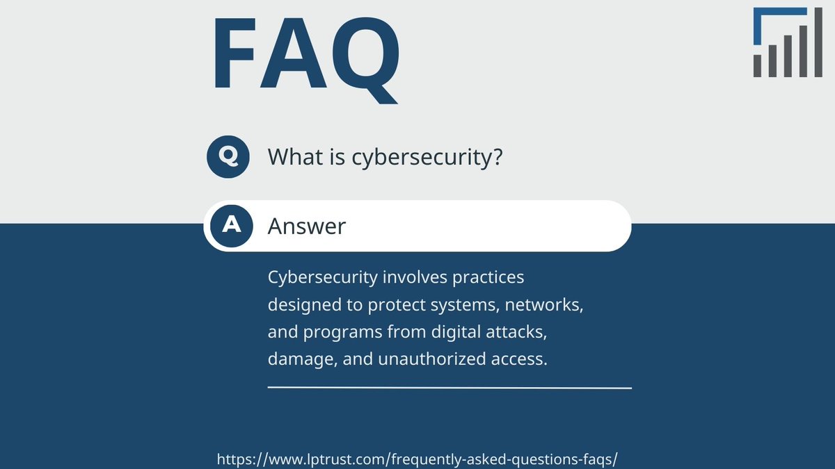 LPTrustCo's tweet image. 🔐 Exciting update at Legacy Private Trust Company! We&apos;ve expanded our FAQ page to include vital #Cybersecurity resources. From asset protection to personal online safety, we&apos;re securing your legacy and your future. Check it out! 👉 lptrust.com/frequently-ask… 

#FAQUpdate