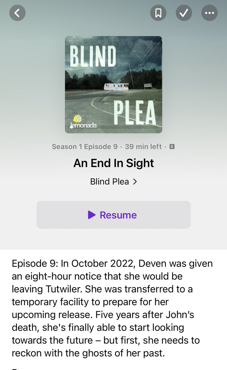 “This is not a true crime thing. This is a story of a person &amp; their struggle…It isn’t a story for u to consume but a journey for u to take alongside this person.” In Ep 9 of Blind Plea <a href="/prisonculture/">NYC Tw*tterati</a> addresses listeners &amp; what they can do abt domestic abuse in their communities
