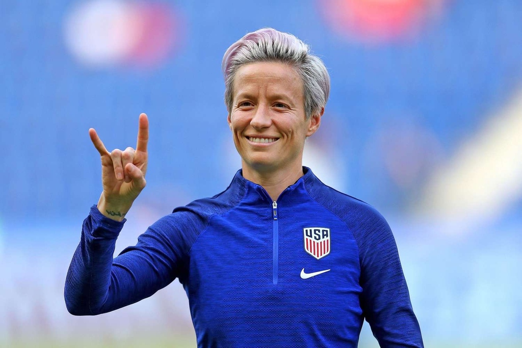 Happy Birthday to the talented soccer player, Megan Rapinoe!! 

Photo Credit: Maddie Meyer 