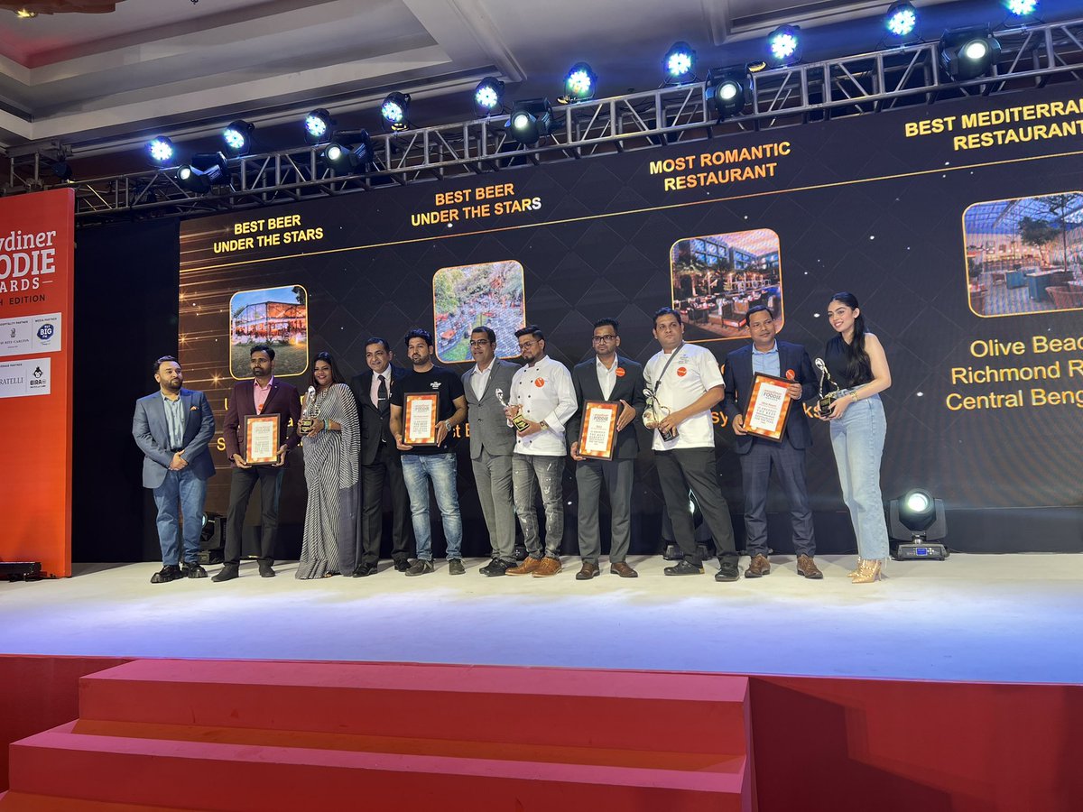 Awards galore <a href="/eazydiner/">EazyDiner</a> #EazyDinerFoodieAwards