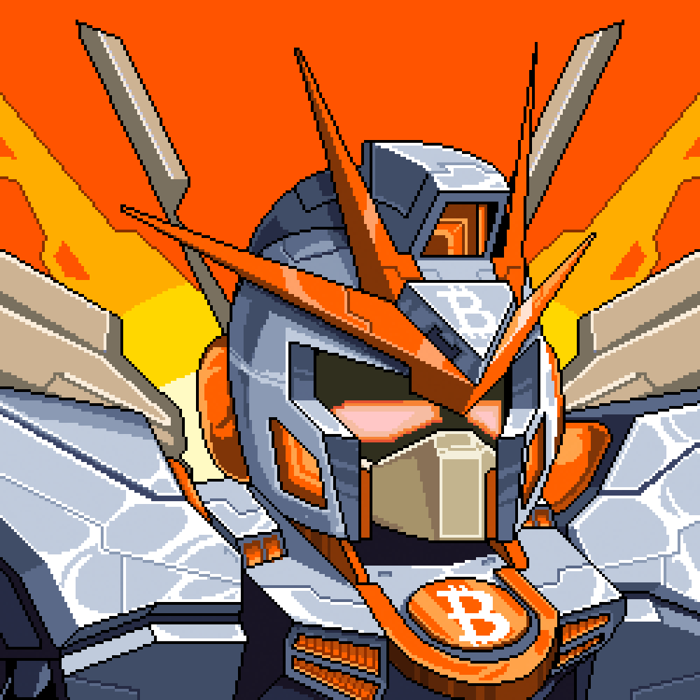 BitSatan's tweet photo. this 3 caught my eyes because it's orange🧡

love the fockng arts @Titan_Meka https://t.co/1oiXCnn790