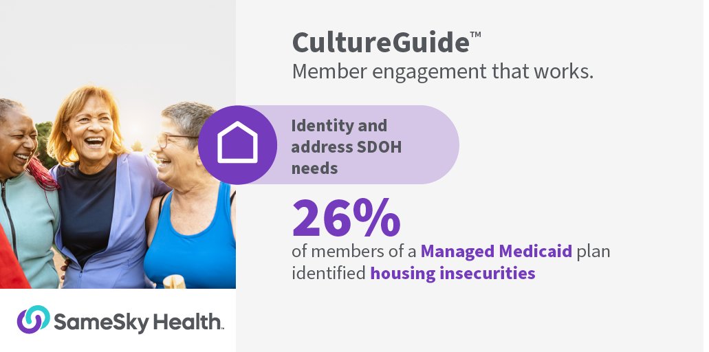 Every day, we apply culturally intelligent engagement on behalf of our health plan partners to help them collect health-equity-related information, and the results we're achieving with our CultureGuide™ solution speak for themselves. Learn more: sames.ky/3n74MAo