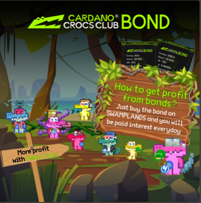 B_e_nfunny's tweet photo. @CardanoCrocClub 
Lets do this #CrocBonds https://t.co/q3sXqsnHVP