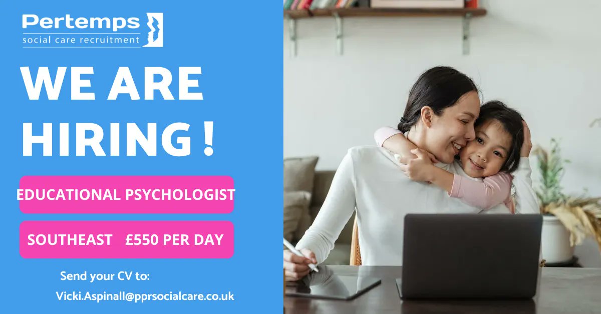 We have an #opportunity for an experienced #educationalpsychologist in the #southeast paying up to £550 per day 

Call or message me for more information 

#temporaryjobs #locumjobs #locum