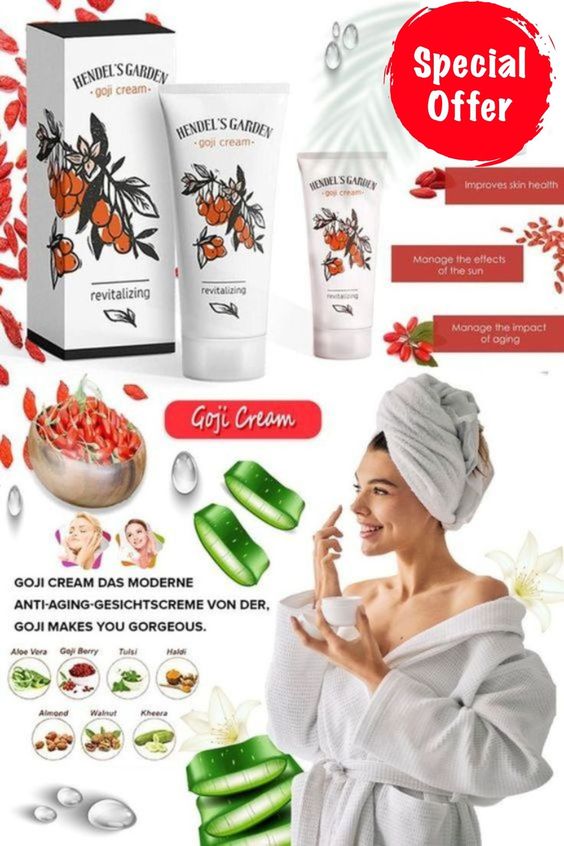 Goji Cream's unique formula penetrates deep into the skin, stimulating collagen production and promoting skin cell regeneration. 
Read more: moneyroost.com/goji-cream/
#gojicream #gojicreamhendalsgarden #Rumor #GetBetrayed #Taylor #Lisboa #TSTheErasTour #Paramore #ticketone