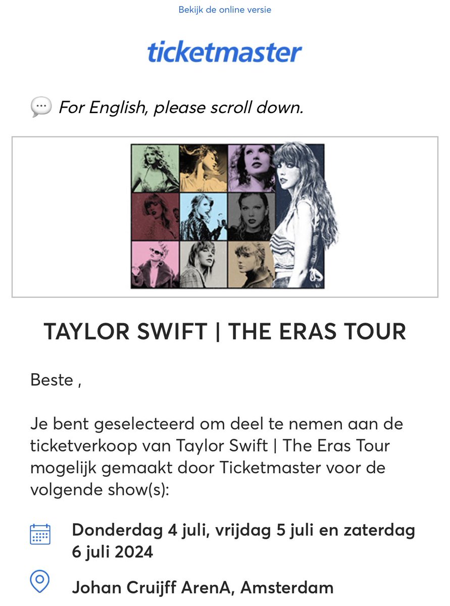 RuneTemmerman's tweet photo. AAAAAAH  #TaylorSwiftErasTour #taylorSwifterastouramsterdam https://t.co/3pJz8r2MAW