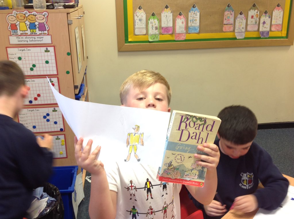 Class6JP's tweet photo. This afternoon we have been comparing the style of two of our favourite illustrators - Quentin Blake and Oliver Jeffers. In order to get a flavour for their similarities and differences, we have created some of our favourite characters. Amazing!!! https://t.co/QTdye8zfTz