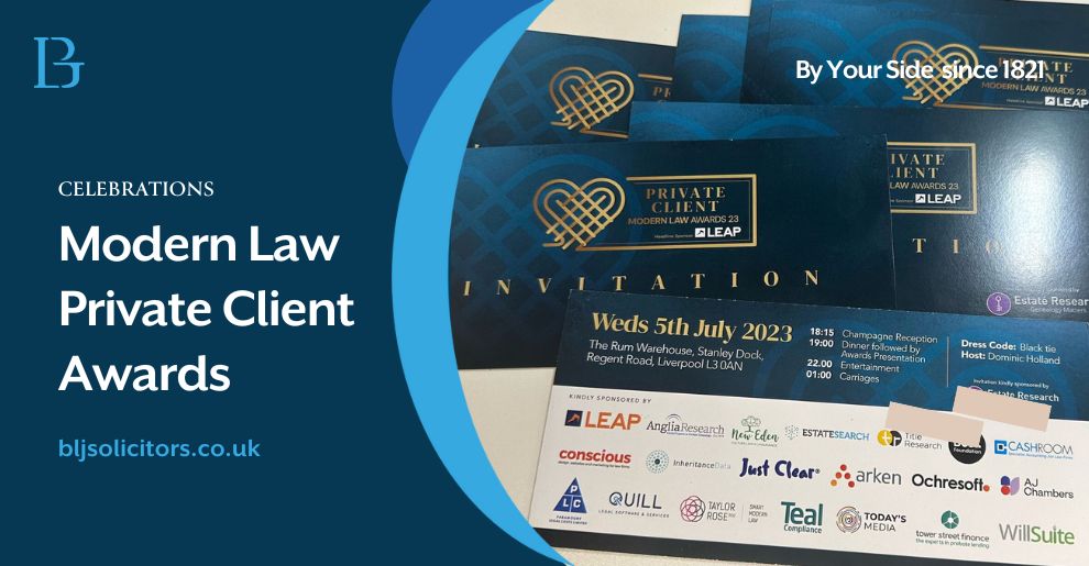 BLJSolicitors's tweet photo. Excited for the @LEAP4LawFirms @ModernLawMag Private Client Awards at @TitanicHotelLiv! We've been nominated for Outstanding Client Care, Best Use of Technology & Best Paralegal. Good luck to all shortlisted! Let the evening begin! #MLPCA23 #solicitors #lawfirm #BLJSolicitors https://t.co/90iEgGCEU7
