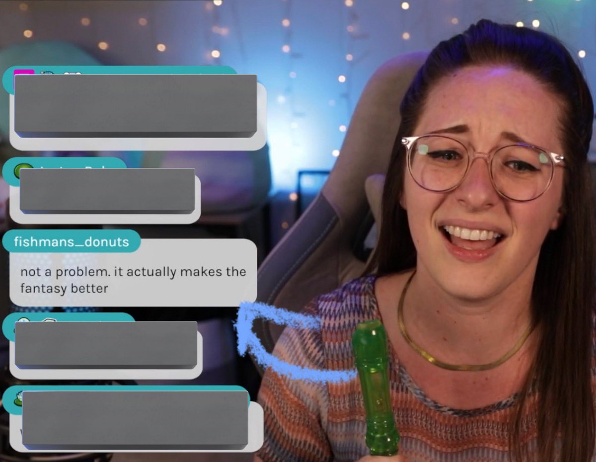 s0phttv's tweet photo. a warning to streamer friends - esp femme presenting - to ban this weirdo because they proceeded to harass my entire chat for hours after i banned them 🥰 @TwitchSupport please let me ip ban because they won’t go away :)))) https://t.co/raZzbVDWyJ
