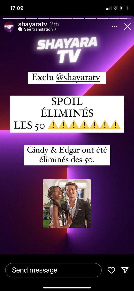 kookpjm13's tweet photo. SPOILER: it’s seems our chouchous were eliminated. Let’s support them now in their lives outside #Les50 #LoveIslandfr https://t.co/7qkcpZLEEh