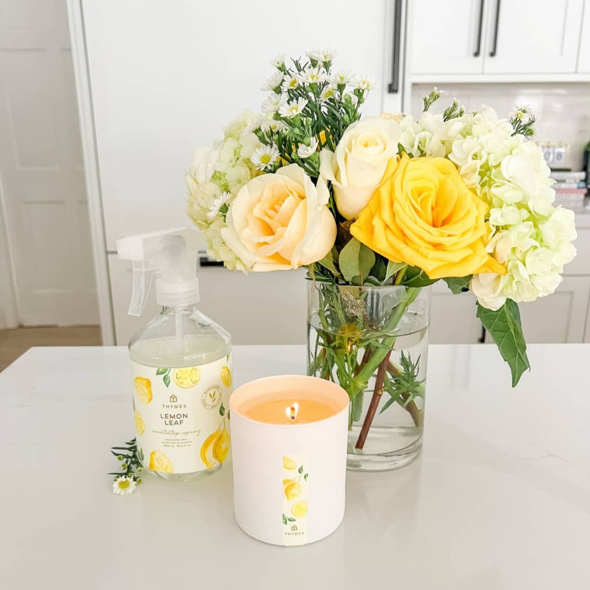 Sunny and sparkling. Turn your home into a citrus-filled oasis this summer when you use Lemon Leaf home care. 📸: @fashionablehostess