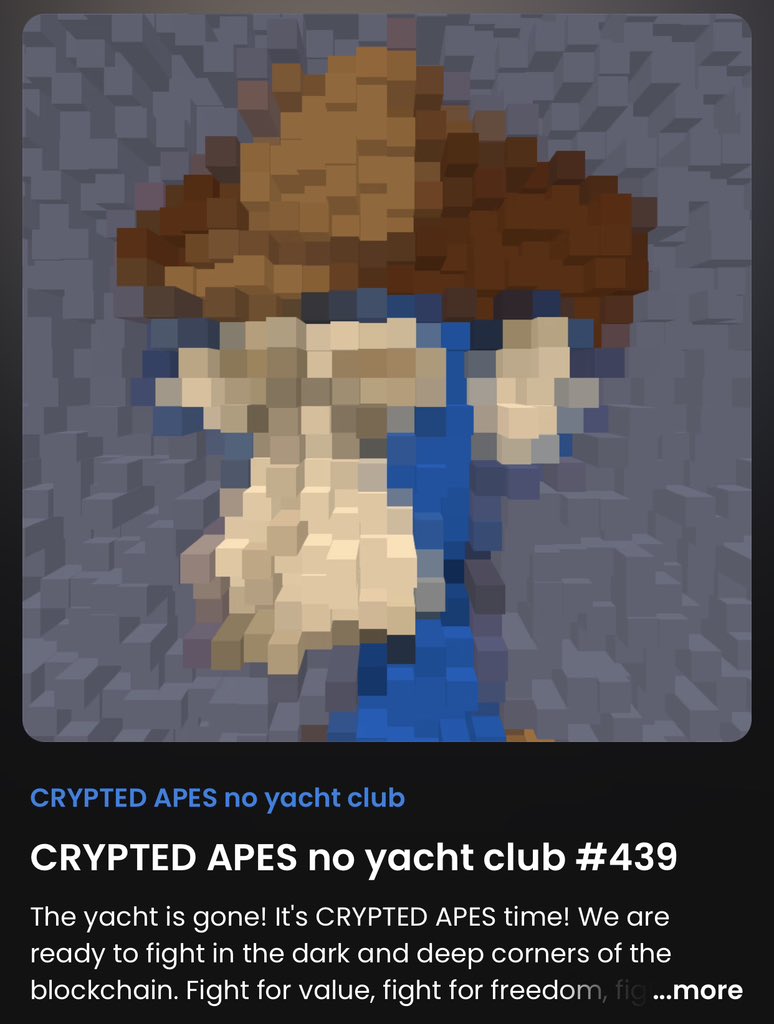 TechCryptoVerse's tweet image. My crypted Apes , polygon NFT 
#PolygonNFT #nftcollector