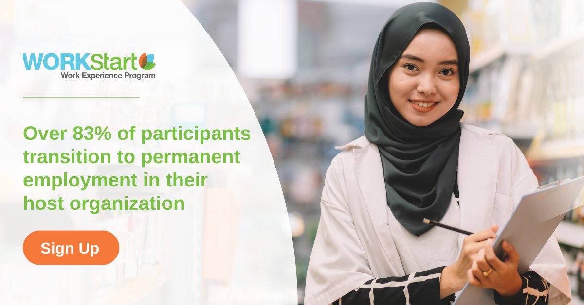 ManitobaStart's tweet image. 🤓As a permanent resident, do you ever wonder if you can gain the necessary work experience for your dream job? Well, WorkStart makes that real with their fantastic 8-week paid work program.
🟢Read more: tinyurl.com/42ynddbe

#WorkStart #PaidWorkExperience #NewcomersWelcome