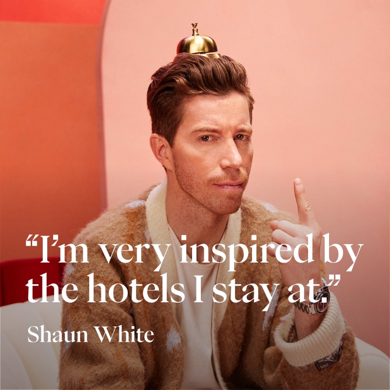 hotelsdotcom's tweet photo. What's top of mind for Olympian @shaunwhite when he books a hotel? Find out. #HotelsPerfect10