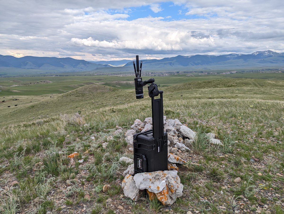 PSWaveRelay's tweet photo. Our team participated in the 4th Tough Stump Tech Rodeo and worked with Optics 1, @Mach9Robotics and PAR Gov. to provide a robust MANET with voice, PLI, live LiDAR and video feeds from inside a mine shaft, 60 KM away! The data was distributed across the globe with #CloudRelay! https://t.co/q9ljJWkIOr