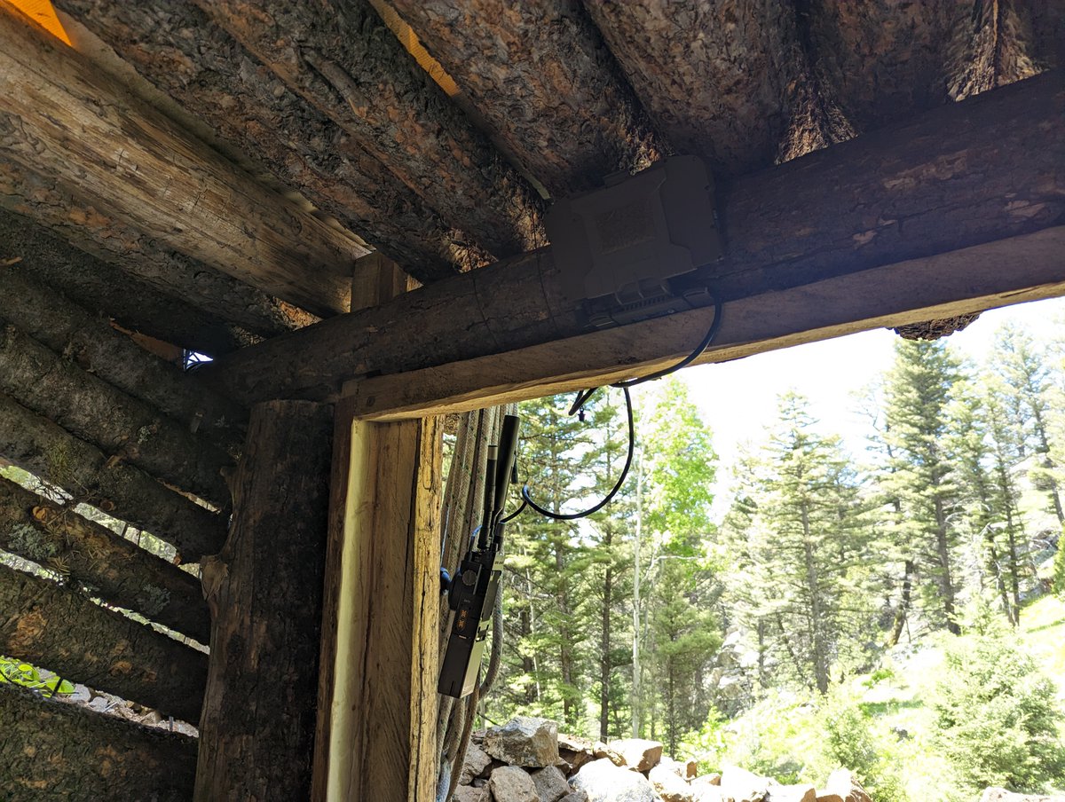 PSWaveRelay's tweet photo. Our team participated in the 4th Tough Stump Tech Rodeo and worked with Optics 1, @Mach9Robotics and PAR Gov. to provide a robust MANET with voice, PLI, live LiDAR and video feeds from inside a mine shaft, 60 KM away! The data was distributed across the globe with #CloudRelay! https://t.co/q9ljJWkIOr