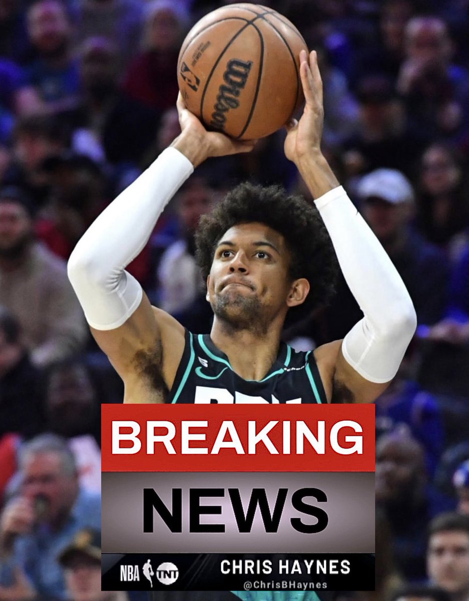 ChrisBHaynes's tweet photo. Portland Trail Blazers RFA Matisse Thybulle intends to sign an offer sheet with the Dallas Mavericks, league sources tell @NBAonTNT, @BleacherReport. https://t.co/Zbhl2Za55o