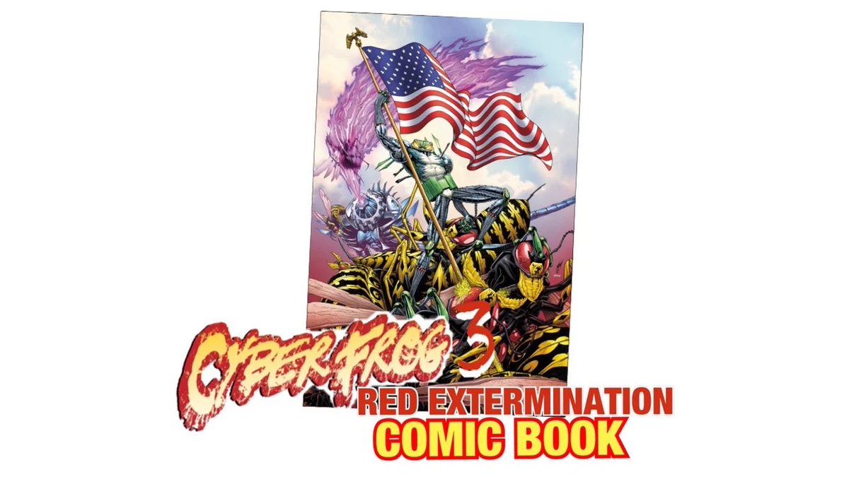 HellsSpawnWorld's tweet photo. First 24 hours are over and #CyberFrog3RedExtermination lands at $314,392 and 2174 backers. Not bad at all! 24 hour cover is gone but there’s a ton of stuff to back so get to it! #ComicsGate #IronAge #RippaVerse #indiecomics @EricDJuly @YellowFlashGuy @johnnynotbanned https://t.co/22CixMPlH7