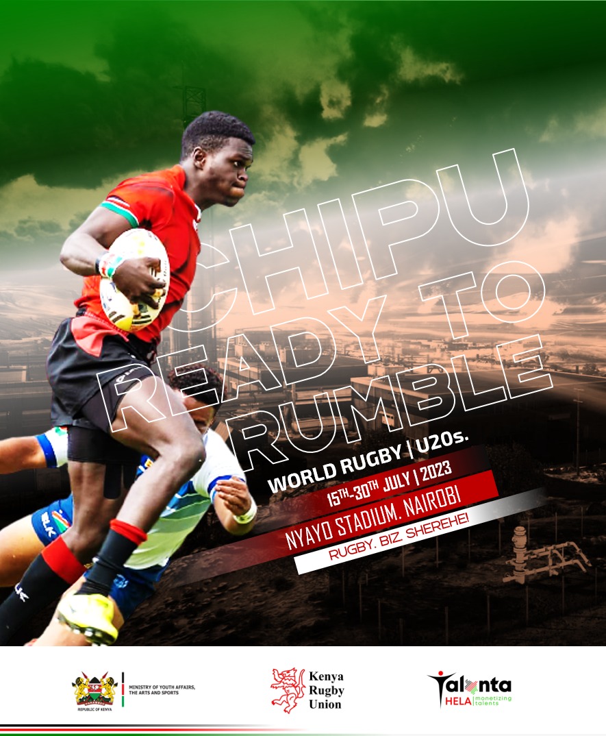 KiongoziFelix's tweet photo. We want to show the world that Rugby 🏉 is made in Kenya 🇰🇪.
#TeamChiPu is very ready for the tournament.
#ChipuInWorldRugbyU20
#RugbyNaSherehe
#TalantaHela
#AbabuNaKazi https://t.co/4CtDXgLl7I