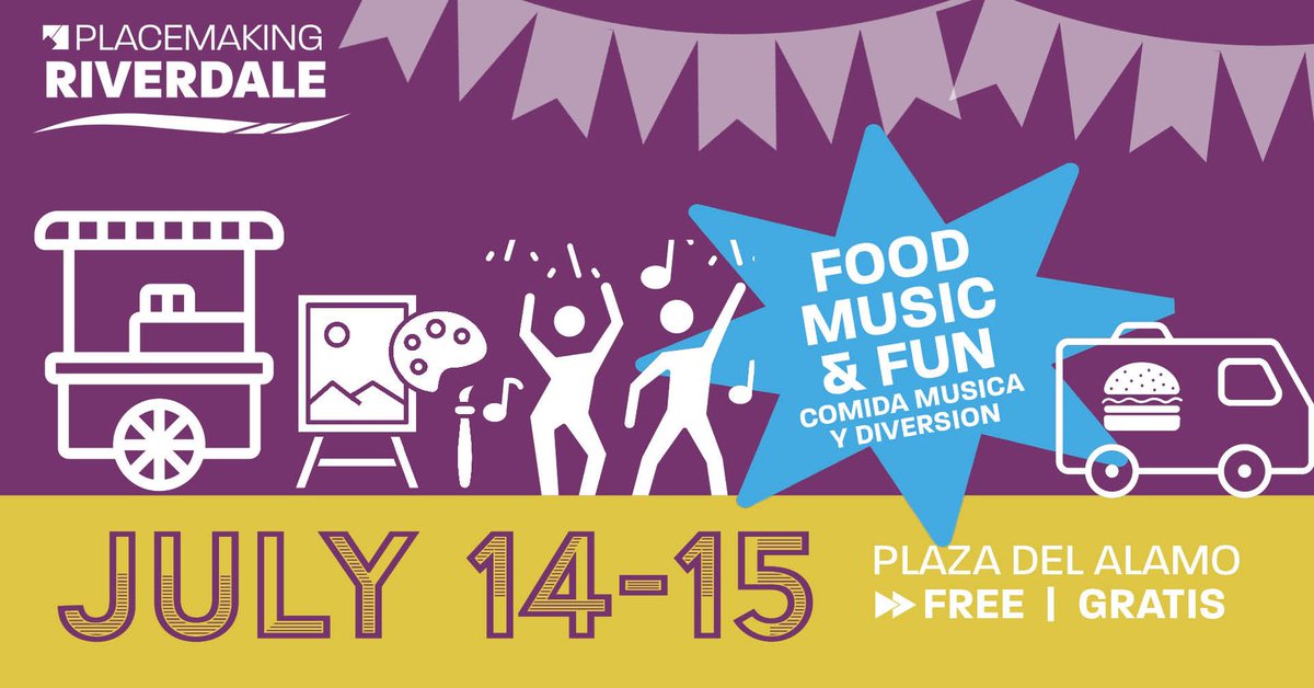 PGPlanningBoard's tweet photo. One week away from Placemaking Riverdale! Join @PGPlanningMD, @TheBetterBlock, Central Kenilworth Avenue Revitalization Community, @pgparks &amp; other partners for a free event celebrating arts and community on July 14 (6-9 PM) and July 15 (11 AM - 3 PM). https://t.co/7MDq58ShZf