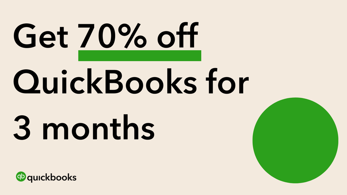 LisaBrann's tweet photo. Get big business benefits on a small business budget with QuickBooks!

Take advantage of 70% off QuickBooks Online for 3 months when you sign up using this link today. https://t.co/zuai8jVjYn https://t.co/mytfT59V8l