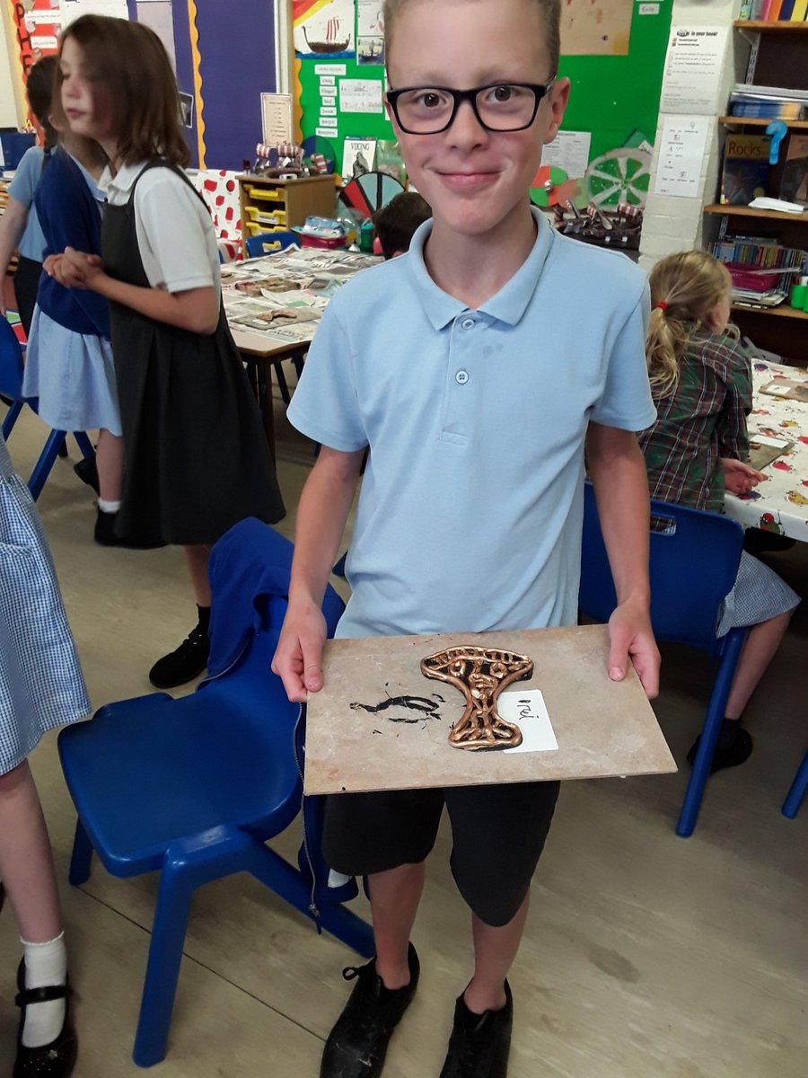 HartestSquirrel's tweet photo. Thor's Hammers are finally completed and we think they've nailed it! Well done Squirrel Class @HartestPrimary https://t.co/j3S632AvbE