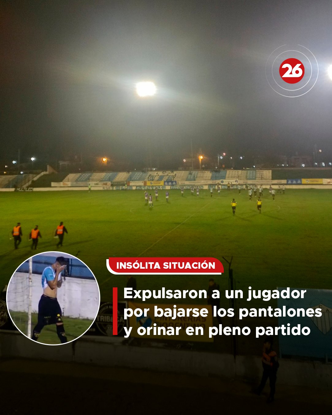 Insólita expulsión de Ovejero en Argentino de Merlo vs. Sacachispas