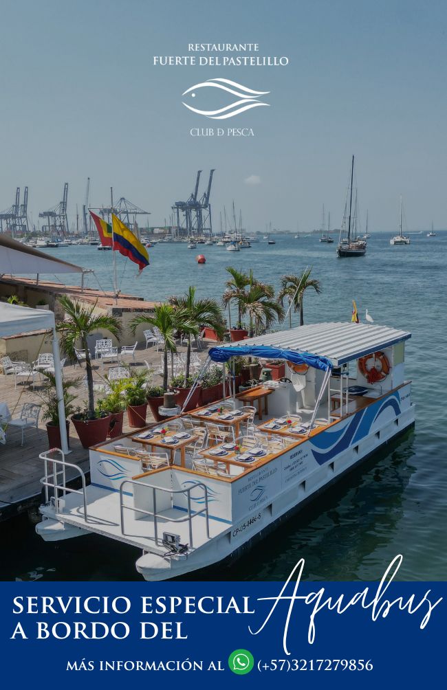 restpastelillo's tweet photo. Vive la experiencia #fuertedelpastelillo a bordo de nuestro aquabus🚢 Disfrutarás nuestra gastronomía, el mágico atardecer cartagenero y un lindo paisaje de la bahía💫

De lun.- dom. desde las 5 p.m.
Escríbenos para más info.😎

 #FelizMiercoles #Cartagena los costeños #Foodies https://t.co/iuLcRMrxA8