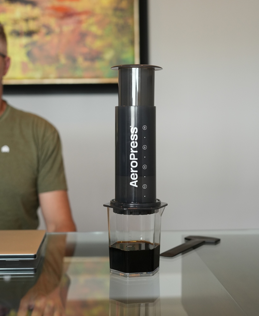 AeroPress on X: Happy #Workaholics Day 💪 We may be back at the office,  but that doesn't mean we have to drink crappy office coffee. ⁠ ⁠  Thankfully, with the AeroPress XL
