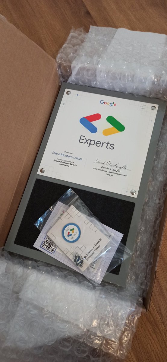 dmlmont's tweet image. I just got this! What a beautiful piece of certificate 🥳 Thank you @GoogleDevExpert @GoogleDevEurope! #OfficialGDE #GoogleEarthEngine