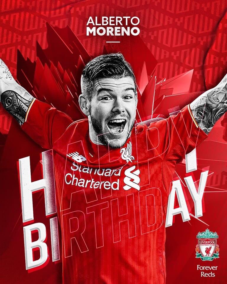 Happy birthday Alberto Moreno 