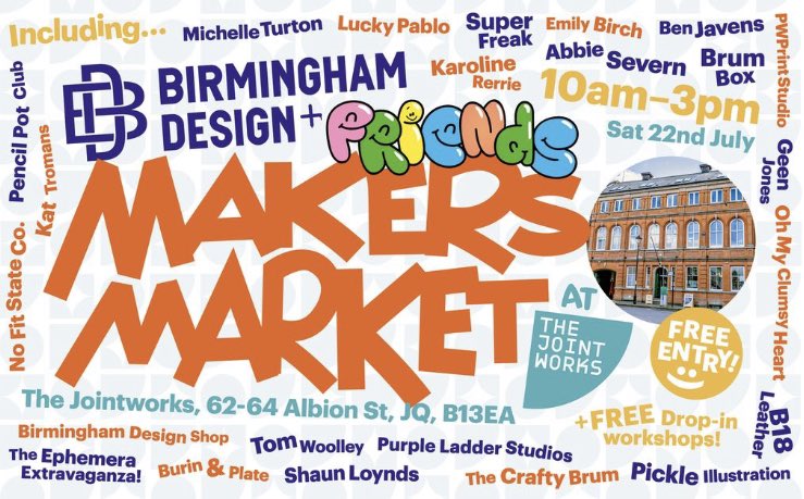 Really pleased to announce that I will be selling some leathergoods at the makers market <a href="/TheJointworksJQ/">The Jointworks</a> on Saturday 22nd July 10-3 with a range of other #artists #makers and #designers all part of <a href="/JQBID/">The Jewellery Quarter BID</a> Jewellery Quarter Festival. Let’s hope there is 🌞☺️ #myjq