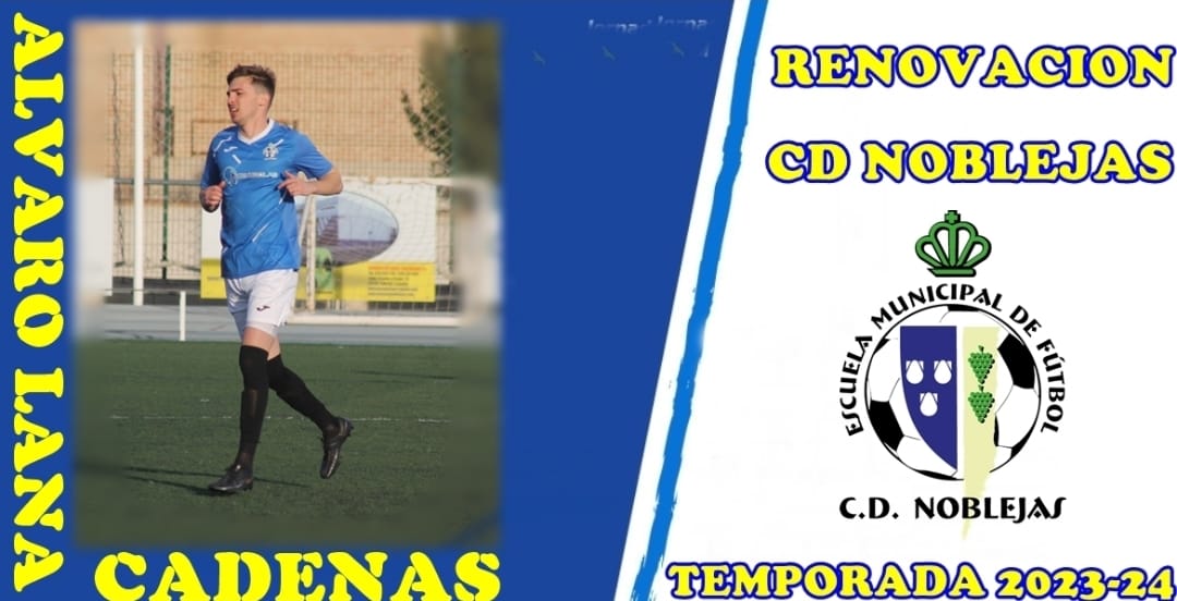 CDNoblejas's tweet photo. RENOVACION: Álvaro Lana Cadenas @alvarolana_
Lateral izquierdo de garantías, valiente y veloz en su desempeño, tiene gran recorrido, posicionamiento táctico y muy contundente en los duelos.
5ª temporada con nosotros.
#LlegoNuestroMomento #vamosnoblejas https://t.co/rnb6lJeob7