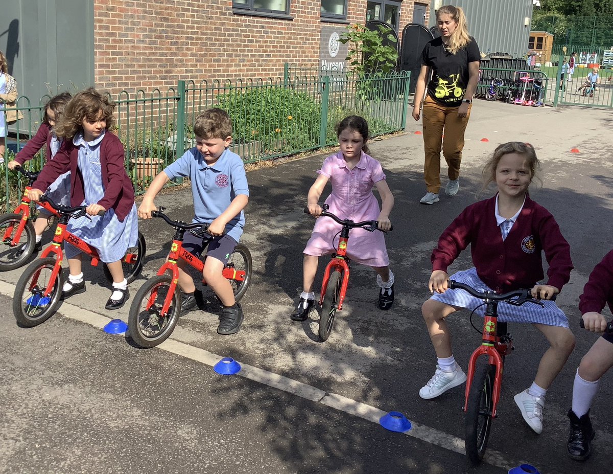 whitchurchprm's tweet image. RCZ enjoyed learning to ride a balance bike today. #WPSRec