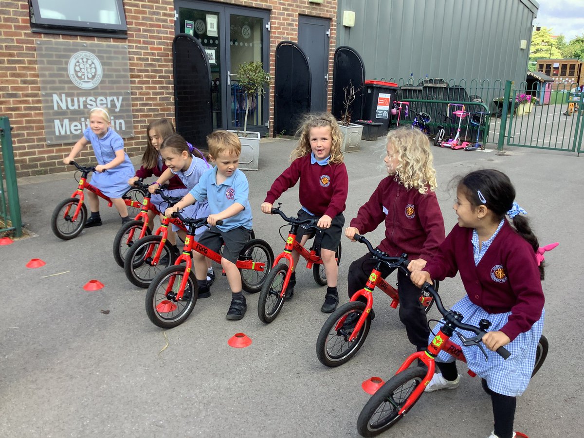 whitchurchprm's tweet image. RCZ enjoyed learning to ride a balance bike today. #WPSRec