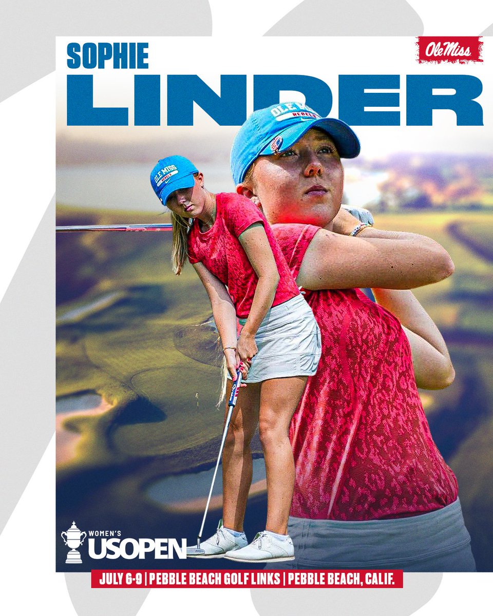 Good luck to @sophielinder_ who will compete against some of the best golfers in the world this week at the Women’s US Open. #HottyToddy