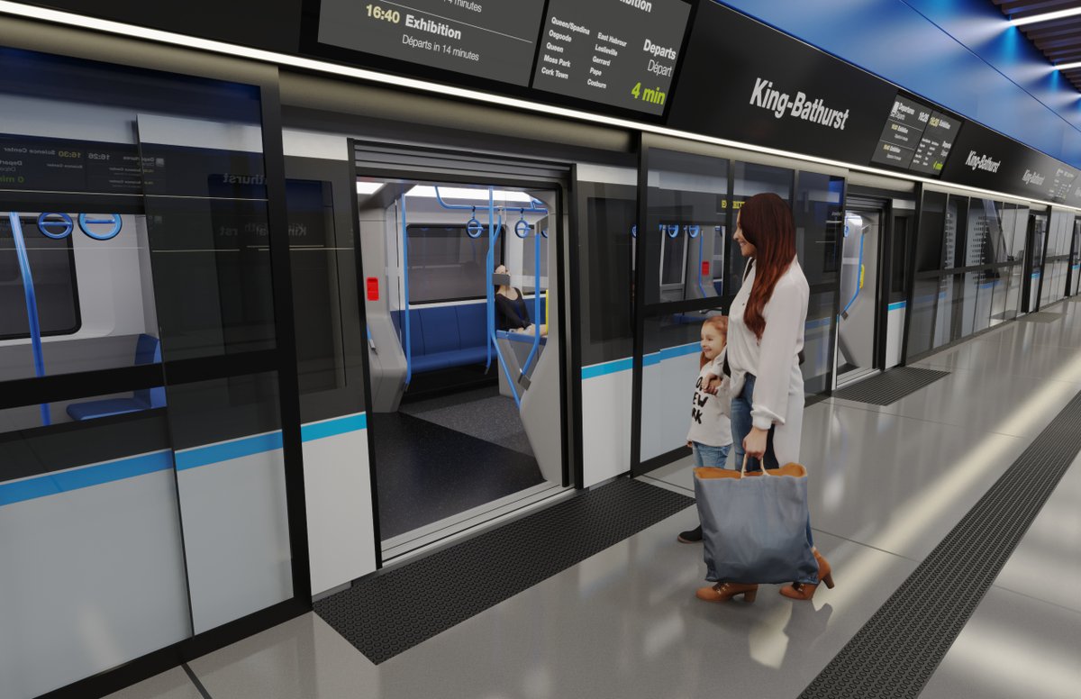 🧵Did you know the Ontario Line will bring a host of innovative technology to Toronto's transit network including platform edge doors? (1/3) #OntarioLine #NationalInjuryPreventionDay