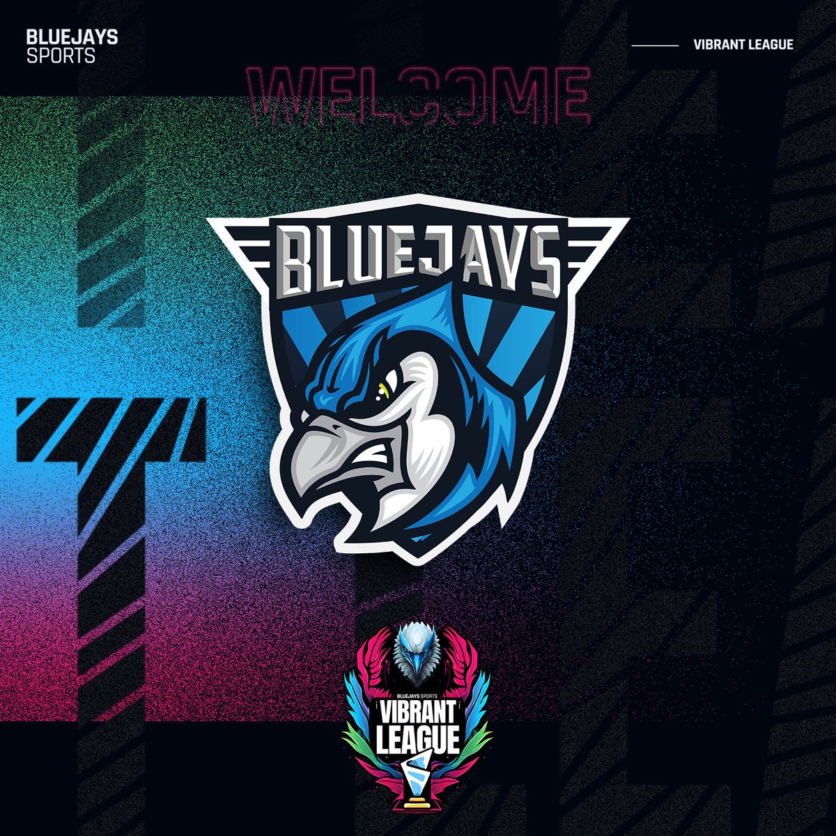 We are thrilled to welcome <a href="/BLUEJAYS_Sports/">BLUEJAYS</a> to VIBRANT League Season #1 Minor Division!

We are sure the BLUEJAYS Sports Main Lineup will have us at the edge of our seats! 💙

<a href="/Froxxy4/">Fr0xXy</a> 
<a href="/TooobiR6/">Tooobi</a> 
@YazzenR6 
<a href="/PyrodR6/">Pyrod2k</a> 
<a href="/D7_r6s/">D7</a>  
<a href="/sucuk_r6s/">Sucuk</a> 
<a href="/SchmiddyR6/">Schmiddy</a>