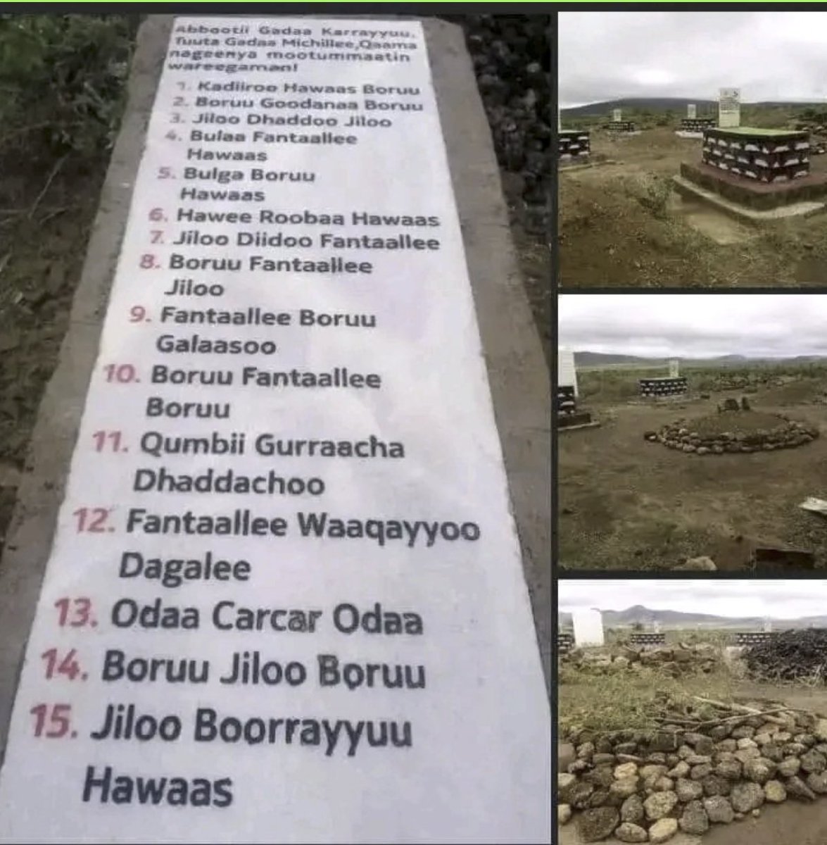 SeadUsmael's tweet photo. The genociders of Oromo 15 Abbagadas by gov't forces (verified), numerous Oromo &amp; others by #Abiy's loyalists deserve condemnation &amp; sanctions. https://t.co/F7dDFxIPRo @SecBlinken @SenateForeign @SFRCdems @_AfricanUnion @HouseGOP #UN @AP @AFP @washingtonpost #HumanRights4Oromos