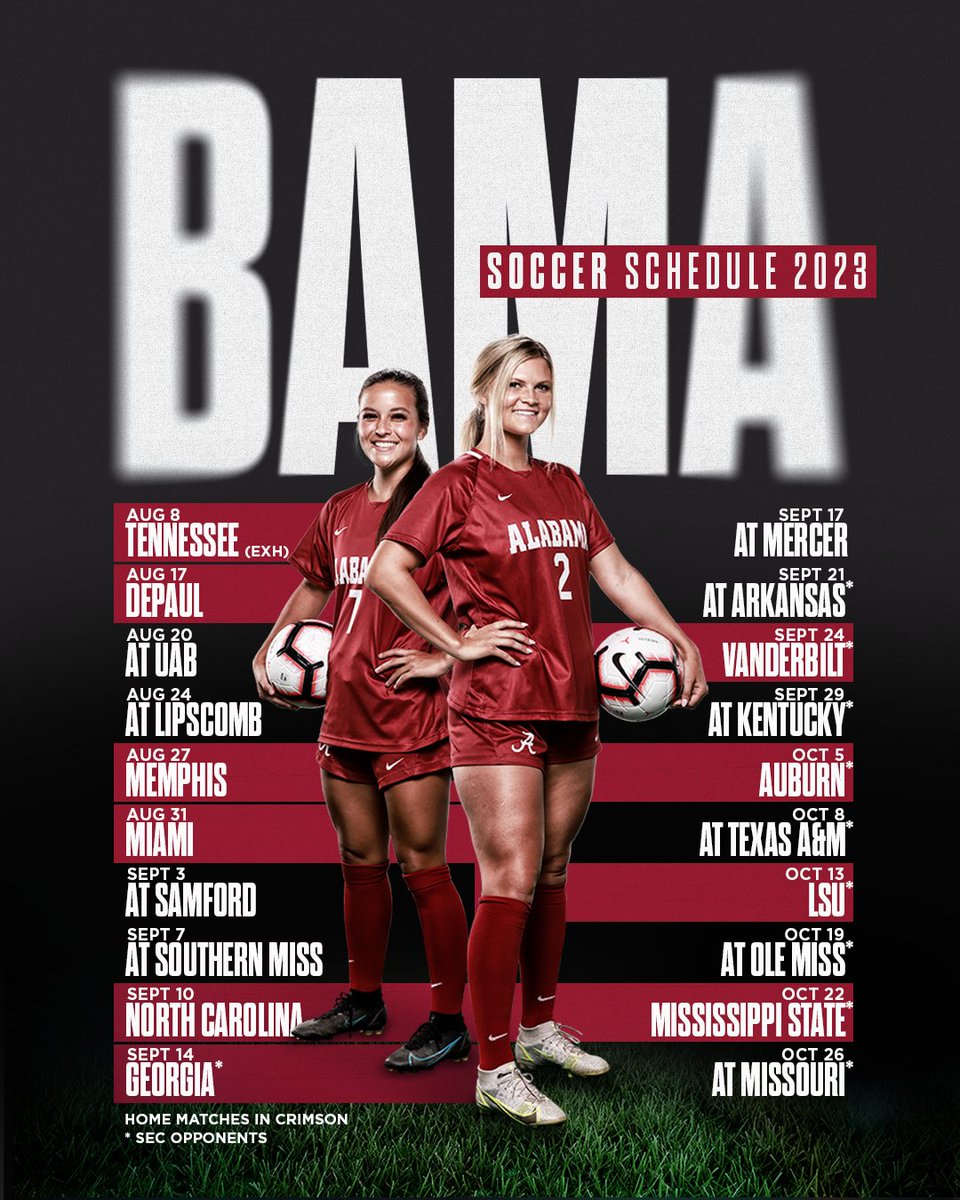 Last year was fun! Let's do it again😏

📝rolltide.com/news/2023/7/5/…

#RollTide