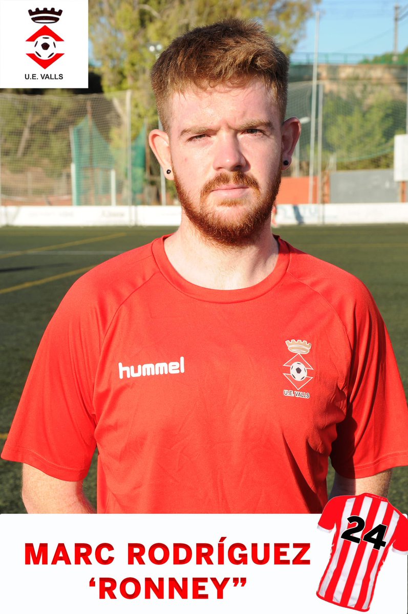 UEValls's tweet photo. 🔴⚪️| RENOVACIONS 🤝⚽️

Us anunciem la continuïtat de Ricky Nogueira i Rooney. Dos jugadors que aporten velocitat i ofensivitat a l'equip.

Us esperem amb moltes ganes💪🏼 #LligaElit #FutbolCat https://t.co/jHapEQbNbe