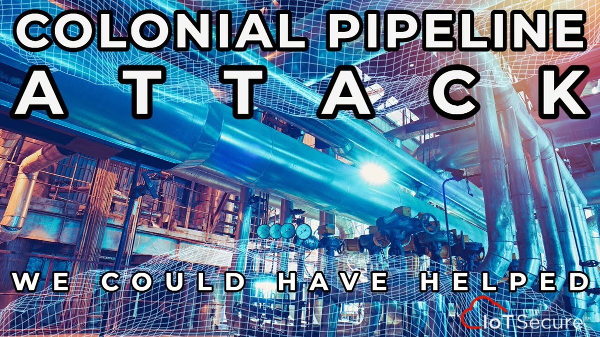 EndisNye_com's tweet photo. Remember🤔 when a #ransomware🔐 #attack took the #ColonialPipeline ⛽offline? A simple #threat 🧑‍💻caused the #US 🗽East Coast to PANIC😱 about #fuel shortages. Learn how this happened and how #IoTSecure could have helped prevent it in our latest video: https://t.co/rIilJi2B0v https://t.co/4U7RpJ4pEB