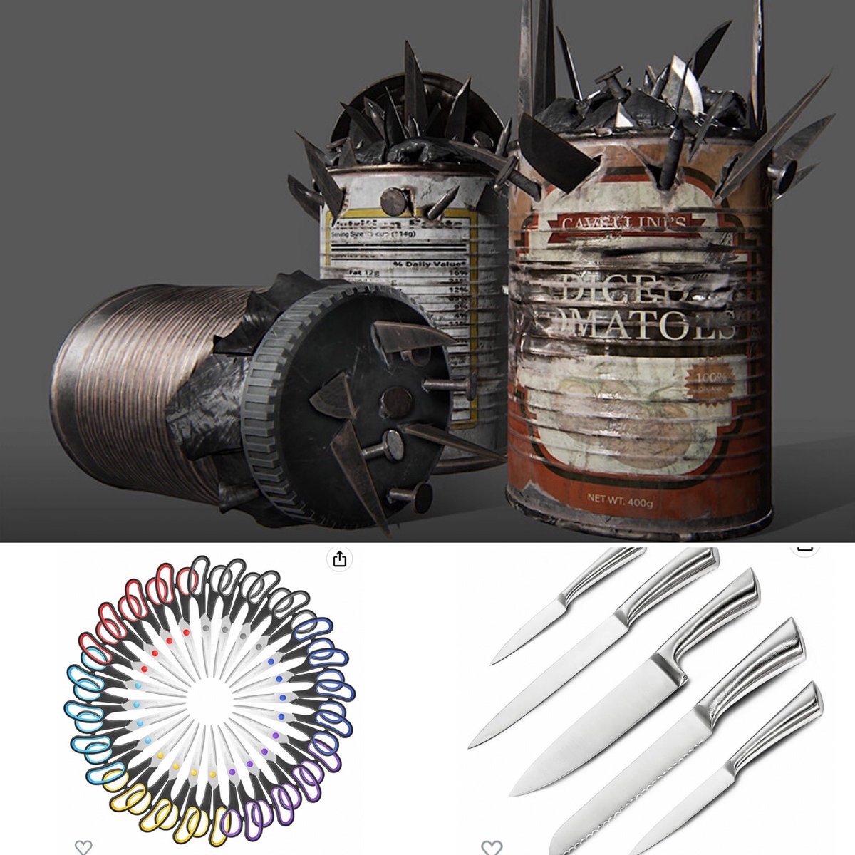 OrdnanceLab's tweet photo. Thanks to @amazon we've ordered all the non #Explosive parts for @TheLastofUsHBO #NailBombs.

We’ll make 3 #Bombs scissors, knives, nails with #blackpowder, #Tannerite &amp; #highexplosives.

Our @Fallout bottle cap mine video is here: https://t.co/r99nutTO2y

#IED #Bomb #TheLastOfUs https://t.co/qBHgZtPi5h