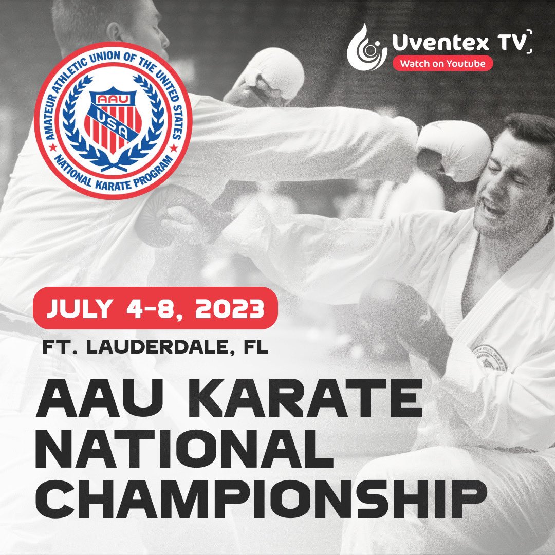 uventexlabs's tweet photo. Excitement is high at the AAU Karate Nationals! #TeamUventex is here, empowering this thrilling event with our state-of-the-art sports management tech.💫 Amidst the strategic work, we're marveling at the intense karate spirit. Here's a virtual high-kick to you! 🥋 #AAU #Uventex https://t.co/tkkqLbKsHk