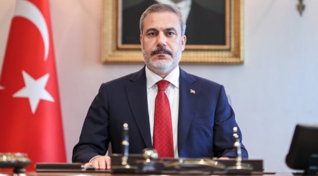 dailyislamist's tweet photo. 🗣️ Dışişleri Bakanı Hakan Fidan: “Ortadoğu'da barışın tek formülü, başkenti doğu Kudüs olan bağımsız bir Filistin devleti.” https://t.co/hd4Hi8hVdt